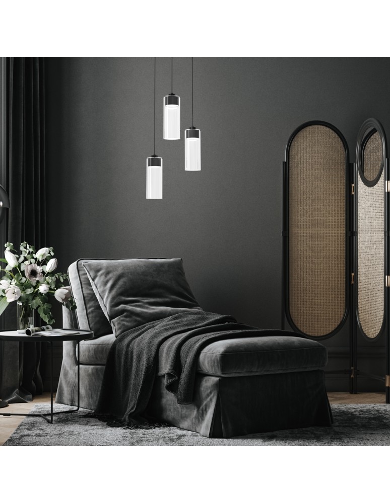 Pendant lamps - Milagro CLARISSA 3xGX53 pendant lamp MLP8669 - product kolory-swiatla.pl 3