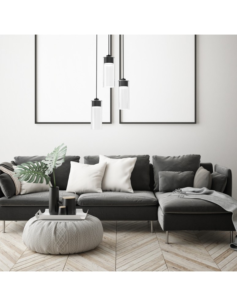 Pendant lamps - Milagro CLARISSA 3xGX53 pendant lamp MLP8669 - product kolory-swiatla.pl 4