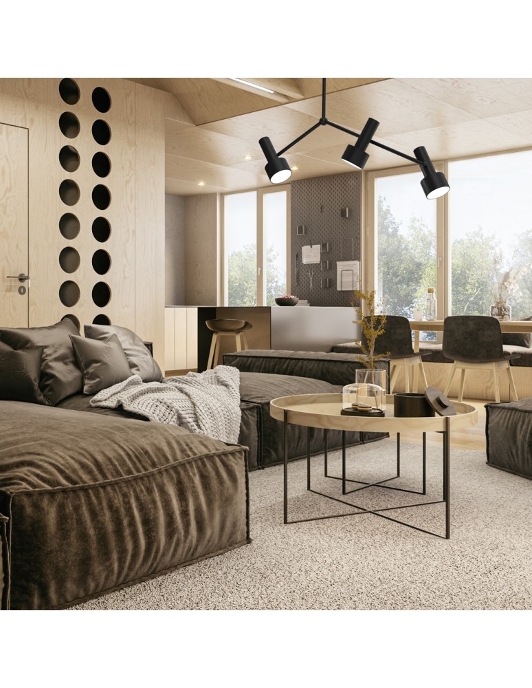 Pendant lamps - Milagro LINTERNA ceiling lamp 3xGX53 MLP8677 - product kolory-swiatla.pl 4