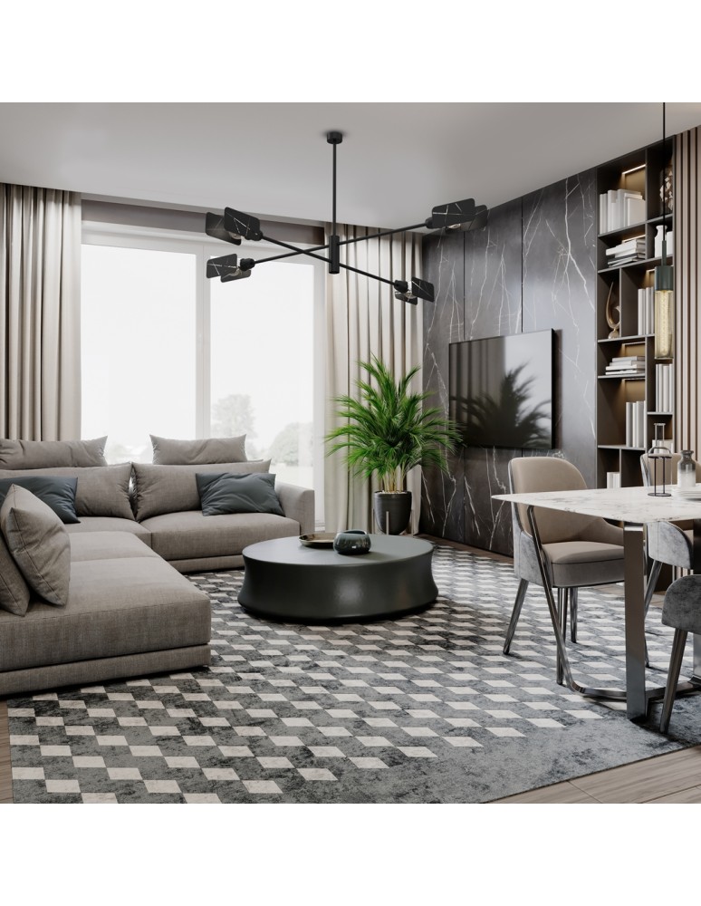 Pendant lamps - Milagro ASTRA 4xE27 ceiling lamp MLP8679 - product kolory-swiatla.pl 4