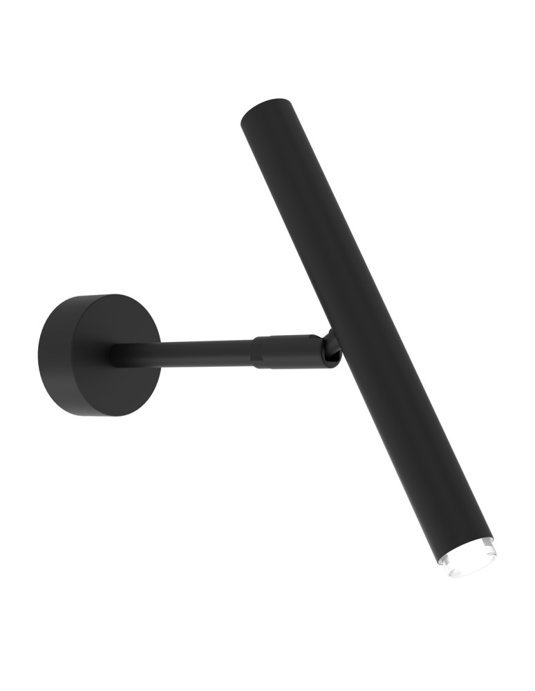 Cantilever wall lamps - Milagro Wall lamp MONZA BLACK / GOLD 1xG9 max 8W LED MLP8837 - product kolory-swiatla.pl 1