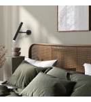 Cantilever wall lamps - Milagro Wall lamp MONZA BLACK / GOLD 1xG9 max 8W LED MLP8837 - product 2