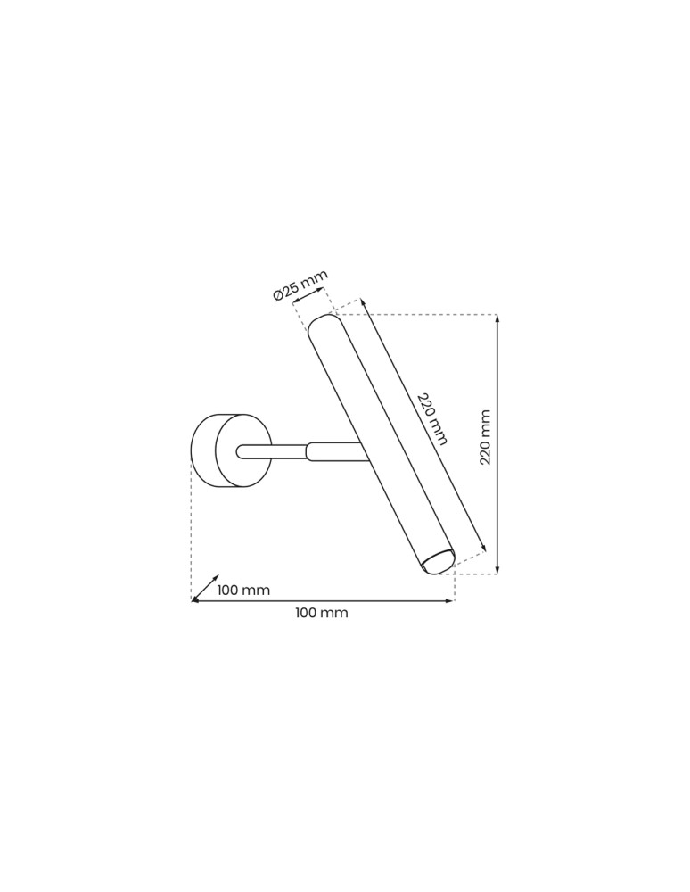 Cantilever wall lamps - Milagro Wall lamp MONZA BLACK / GOLD 1xG9 max 8W LED MLP8837 - product kolory-swiatla.pl 4