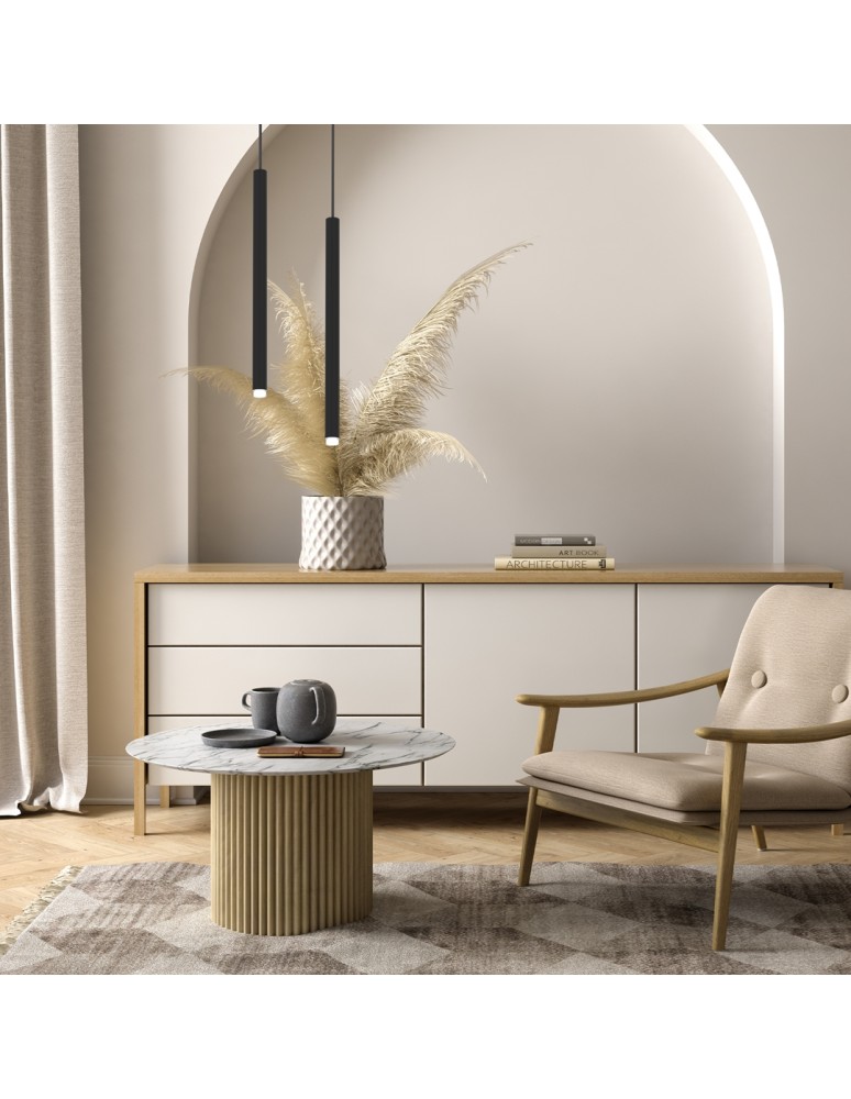 Icicle pendant lamps - Milagro MONZA BLACK pendant lamp 1xG9 max 8W LED MLP8838 - product kolory-swiatla.pl 3