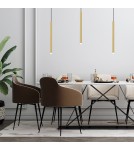 Icicle pendant lamps - Milagro MONZA BRASS pendant lamp 1xG9 max 8W LED MLP8839 - product 4