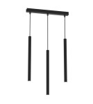 Icicle pendant lamps - Milagro MONZA BLACK pendant lamp 3xG9 max 8W LED MLP8840 - product 1