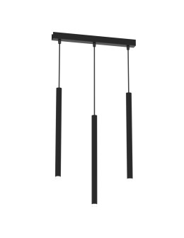 Milagro Lampa wisząca MONZA BLACK 3xG9 max 8W LED MLP8840