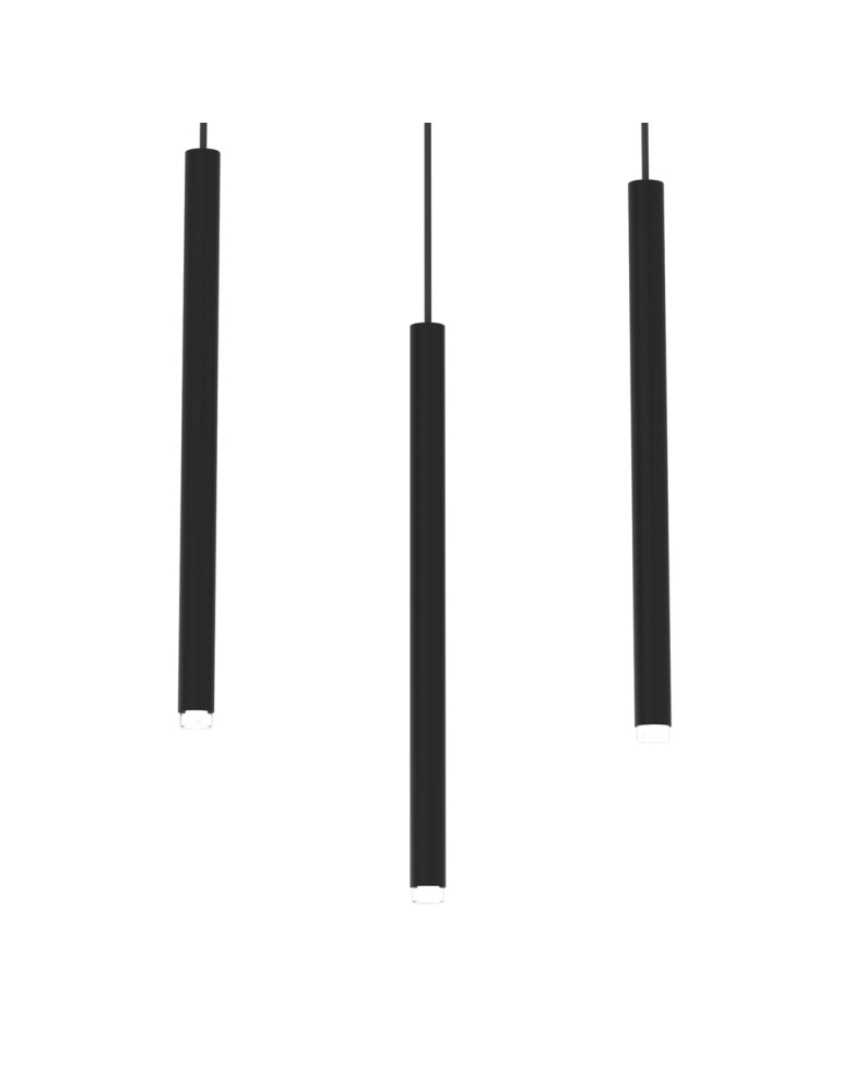 Icicle pendant lamps - Milagro MONZA BLACK pendant lamp 3xG9 max 8W LED MLP8840 - product kolory-swiatla.pl 2