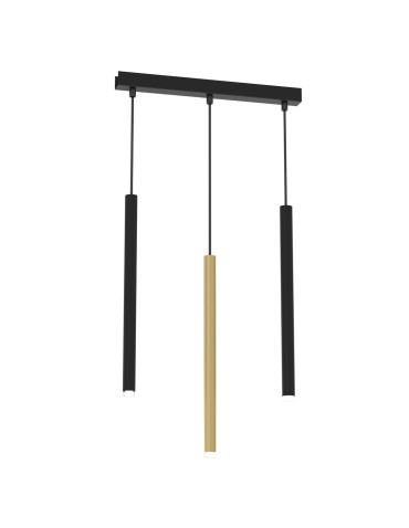 Milagro MONZA BRASS pendant lamp 3xG9 max 8W LED MLP8841