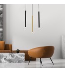 Icicle pendant lamps - Milagro MONZA BRASS pendant lamp 3xG9 max 8W LED MLP8841 - product 3