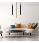 Icicle pendant lamps - Milagro MONZA BRASS pendant lamp 3xG9 max 8W LED MLP8841 - product 4