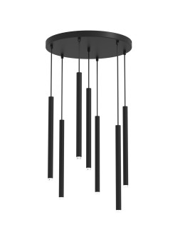Milagro Lampa wisząca MONZA BLACK 7xG9 max 8W LED MLP8842