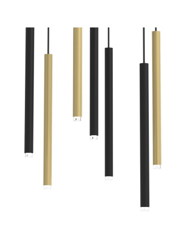 Milagro Lampa wisząca MONZA BRASS 7xG9 max 8W LED MLP8843 - produkt 2