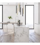 Icicle pendant lamps - Milagro MONZA BRASS pendant lamp 7xG9 max 8W LED MLP8843 - product 4