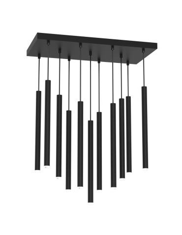 Milagro MONZA BLACK pendant lamp 11xG9 max 8W LED MLP8844