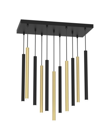 Milagro MONZA BRASS pendant lamp 11xG9 max 8W LED MLP8845