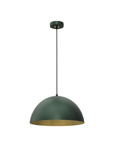 Milagro BETA GREEN/GOLD 1xE27 35cm pendant lamp MLP8286