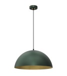 Green pendant lamps - Milagro BETA GREEN/GOLD pendant lamp 1xE27 45cm MLP8287 - product 1