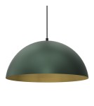 Green pendant lamps - Milagro BETA GREEN/GOLD pendant lamp 1xE27 45cm MLP8287 - product 2