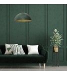 Green pendant lamps - Milagro BETA GREEN/GOLD pendant lamp 1xE27 45cm MLP8287 - product 3