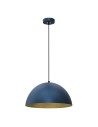 Milagro Lampa wisząca BETA NAVY BLUE/GOLD 1xE27 35cm MLP8288