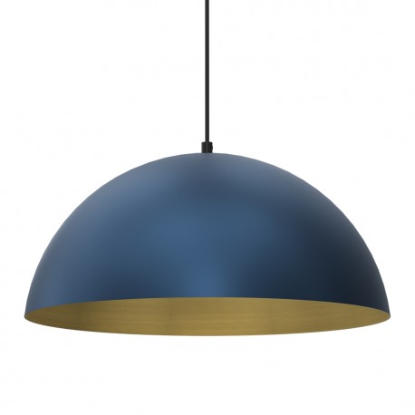 Milagro Lampa wisząca BETA NAVY BLUE/GOLD 1xE27 45cm MLP8289