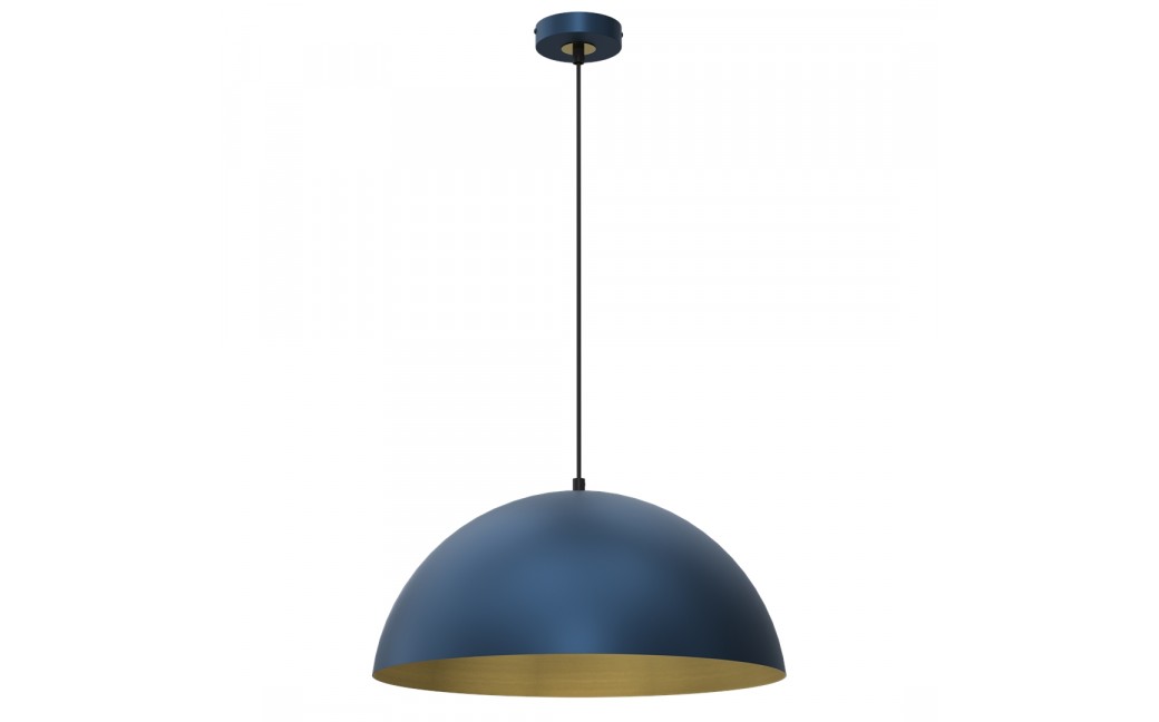 Milagro Lampa wisząca BETA NAVY BLUE/GOLD 1xE27 45cm MLP8289