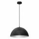Milagro Lampa wisząca BETA BLACK/WHITE 1xE27 35cm MLP8954