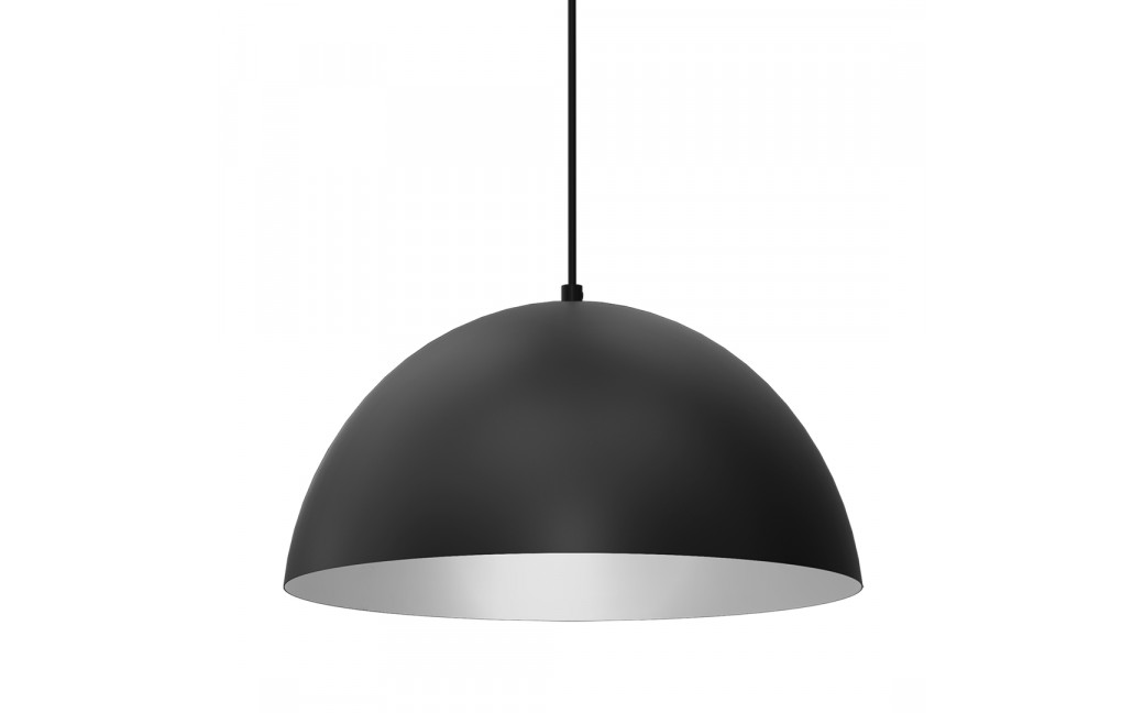 Milagro Lampa wisząca BETA BLACK/WHITE 1xE27 35cm MLP8954