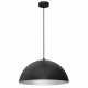 Milagro Lampa wisząca BETA BLACK/WHITE 1xE27 45cm MLP8955