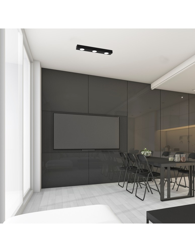 Modern ceiling lamps - Milagro Ceiling lamp ALEXANDER 3xGX53 MLP8831 - product kolory-swiatla.pl 3