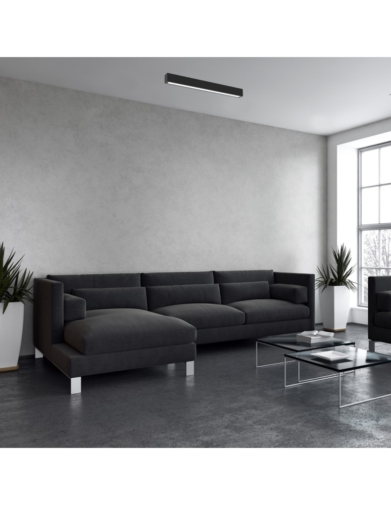 Modern ceiling lamps - Milagro LUNGO 1xT8 9W LED ceiling lamp MLP8909 - product kolory-swiatla.pl 3