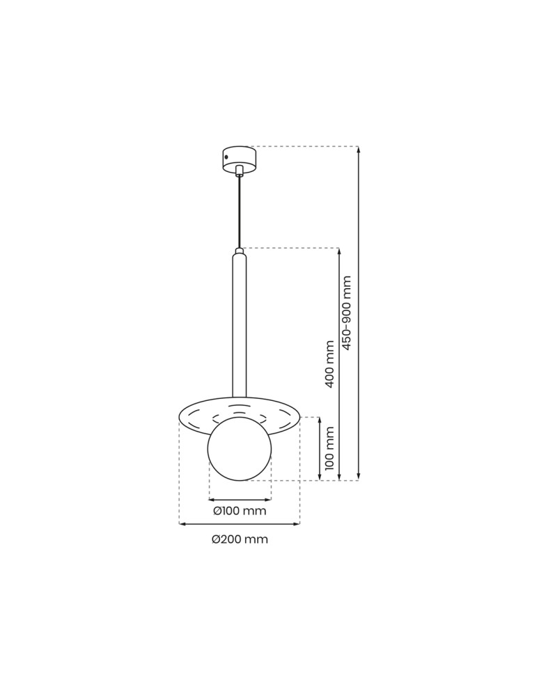 Pendant lamps - Milagro FUTURA 1xG9 pendant lamp MLP8913 - product kolory-swiatla.pl 5