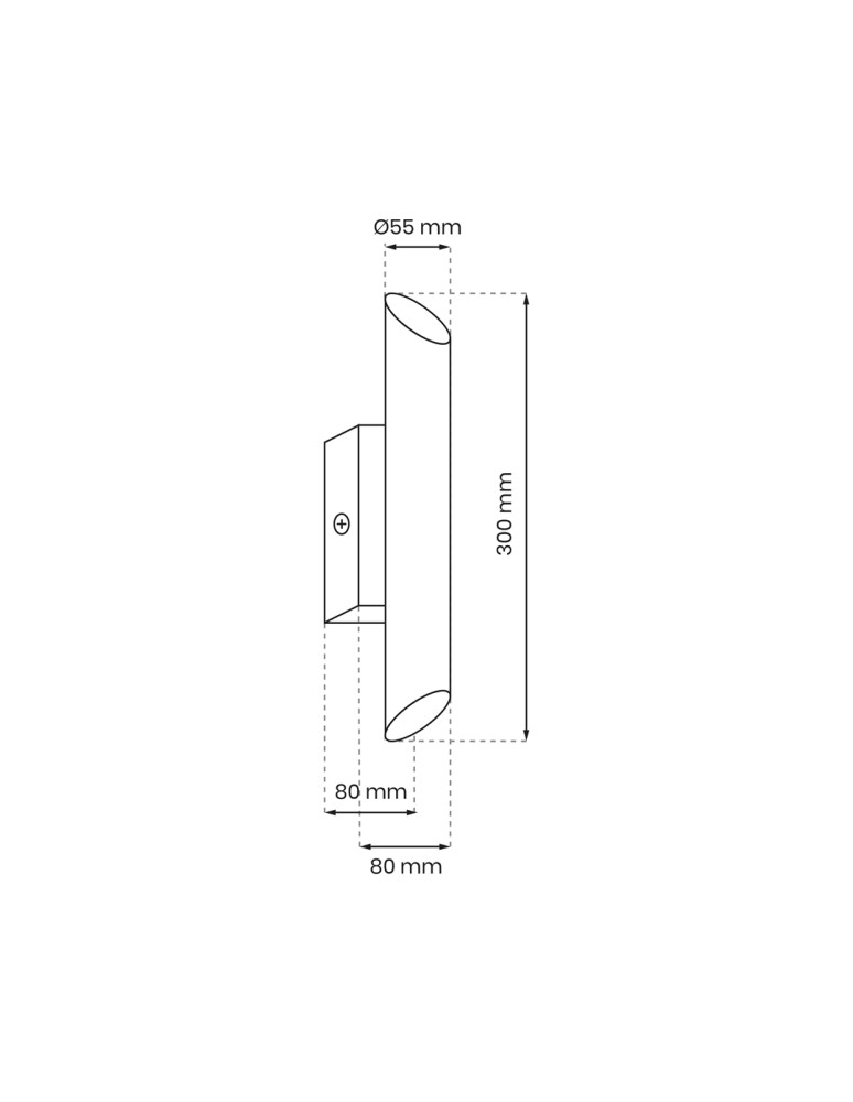 Wall lamps - Milagro Wall lamp CORTE 2xGU10 MLP8827 - product kolory-swiatla.pl 4