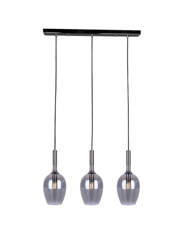 Milagro LUGANO SMOKED pendant lamp 3xE14 ML8814 - product 2