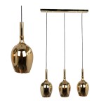 Pendant lamps - Milagro LUGANO GOLD 3xE14 pendant lamp ML8816 - product 1