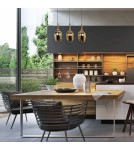 Pendant lamps - Milagro LUGANO GOLD 3xE14 pendant lamp ML8816 - product 6