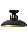 Milagro Lampa sufitowa FELIX BLACK/GOLD 1xE27 MLP8905