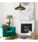 Pendant lamps - Milagro FELIX BLACK/GOLD 1xE27 pendant lamp MLP8906 - product 4