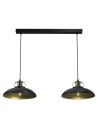 Milagro Lampa wisząca FELIX BLACK/GOLD 2xE27 MLP8907