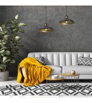 Pendant lamps - Milagro FELIX BLACK/GOLD 2xE27 pendant lamp MLP8907 - product 4