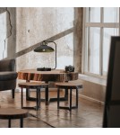 Milagro Lampka biurkowa FELIX BLACK/GOLD 1xE27 MLP8908