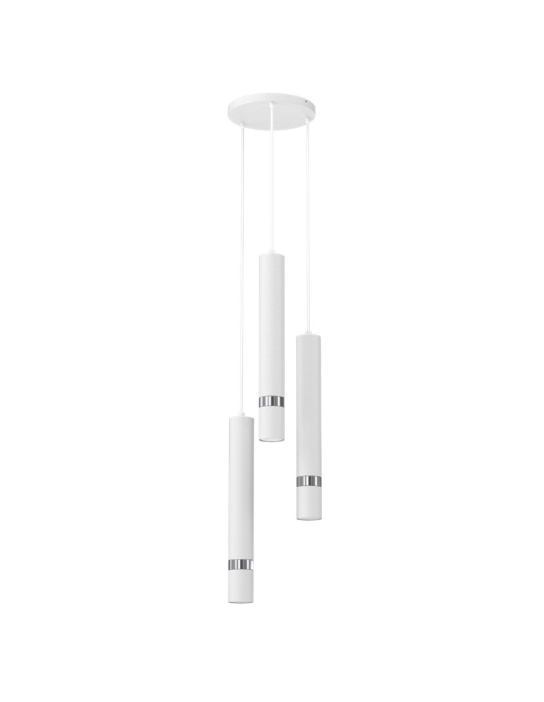 Milagro Lampa wisząca JOKER WHITE 3xGU10 MLP8915