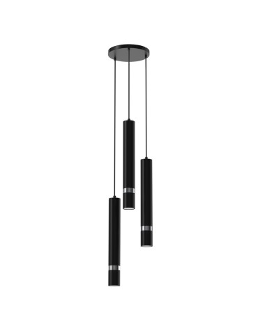 Milagro Lampa wisząca JOKER BLACK 3xGU10 MLP8916