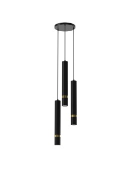 Milagro Lampa wisząca JOKER BLACK/GOLD 3xGU10 MLP8918