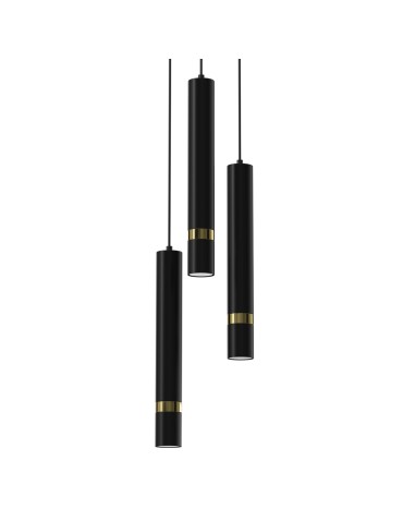 Milagro Lampa wisząca JOKER BLACK/GOLD 3xGU10 MLP8918 - produkt 2