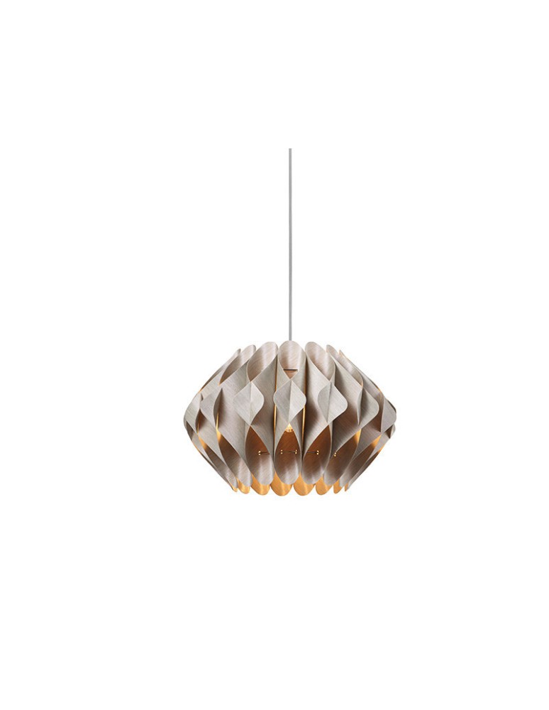 Pendant lamps - Azzardo RUBEN M BEIGEN 1xE27 Pendant Beige AZ2380 - product kolory-swiatla.pl 1