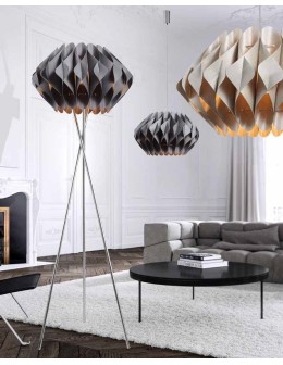 Azzardo RUBEN FLOOR GREY 1xE27 Floor Lamp Gray AZ2405 - product 2