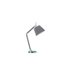 Table lamps with lampshade - AZzardo ZYTA S Desk Gray MT2300-S-GR - product 1
