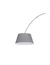 Azzardo SELENA 2 LAMPBODY 1xE27 Pendant/Arm with Mounting Base without Lampshade Chrome AZ2284